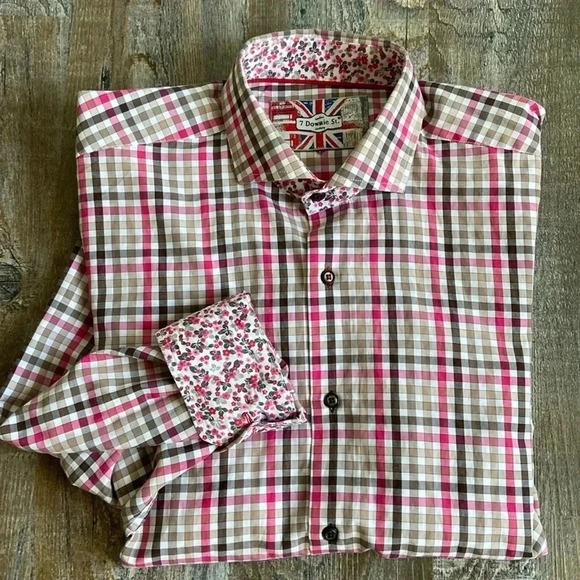* NWOT* 7 Downie  Street | Dress Shirt - Picture 1 of 8
